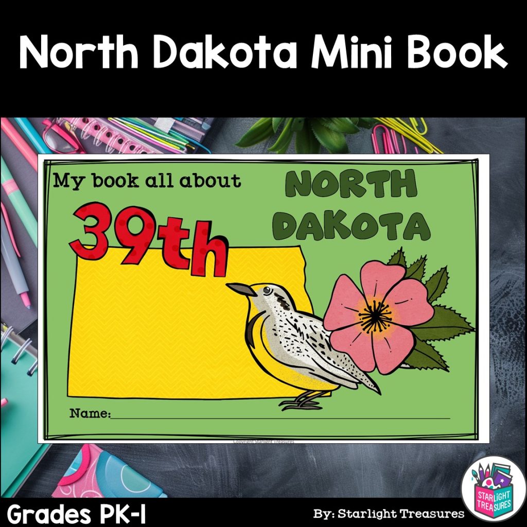 North Dakota Mini Book For Early Readers A State Study Made By Teachers north-dakota-mini-book-for-early-readers-a-state-study-made-by-teachers
