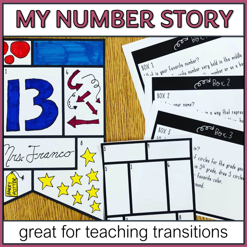 Math About Me Get to Know You Activity & Bulletin Board for Back to ...