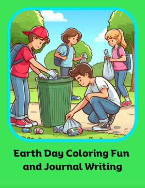 EARTH DAY 10 JOURNAL WRITING PROMPTS AND COLORING PAGES | Made By Teachers