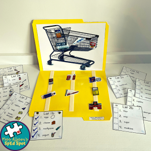 Functional Sight Word File Folder Bundle for Special Education Life ...