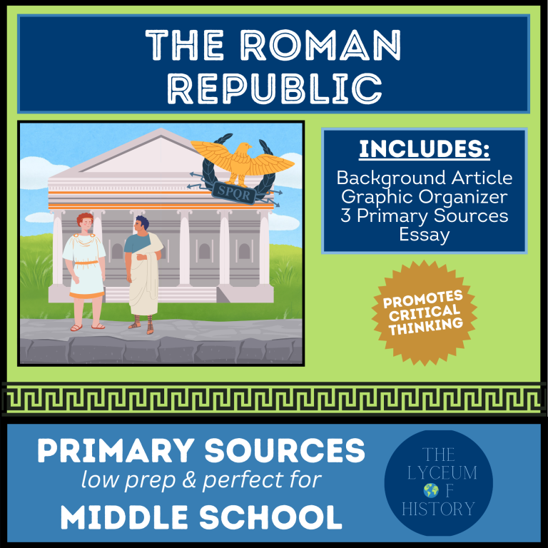 The Roman Republic - background and primary sources analysis - Made By ...