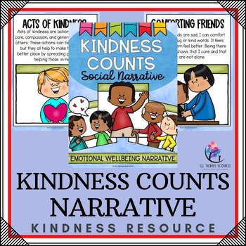 KINDNESS SOCIAL NARRATIVE STORY - Being Kind - Acts of Kindness - RAK Week