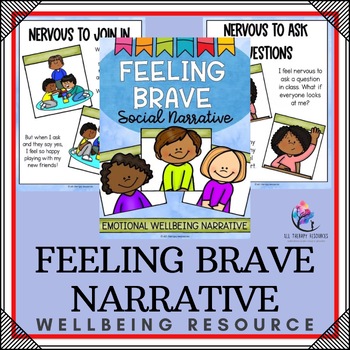 FEELING BRAVE SOCIAL NARRATIVE STORY - Overcoming Fears and Challenges