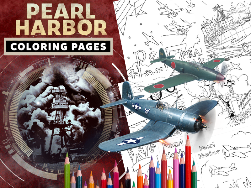 Pearl Harbor Day Coloring Pages