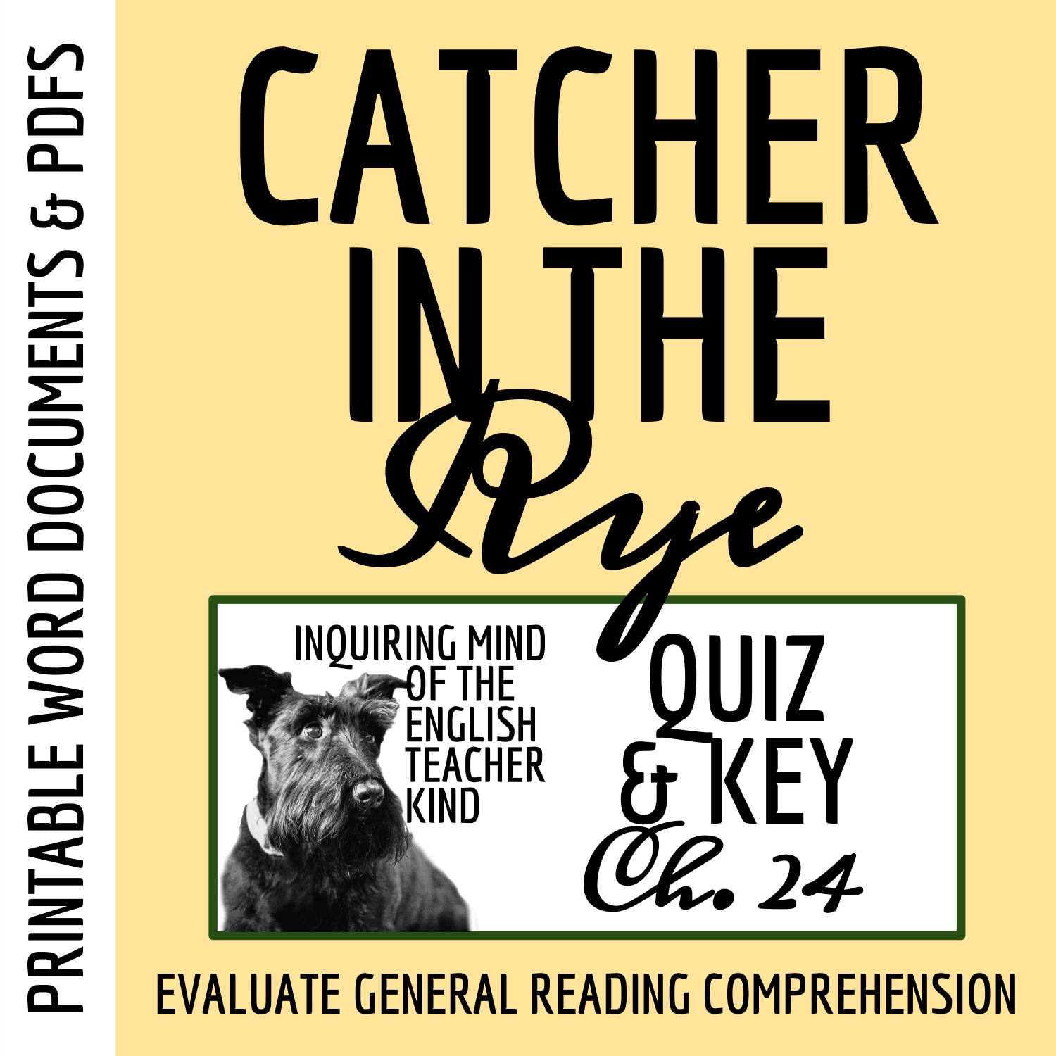 Catcher in the Rye Chapter 24 Quiz and Answer Key