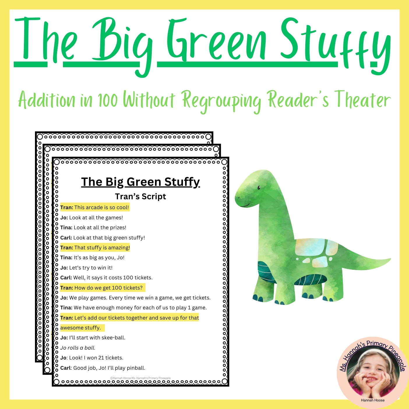 1st Grade Math Worksheets Readers Theatre Script- 2 Digit Addition No Regrouping
