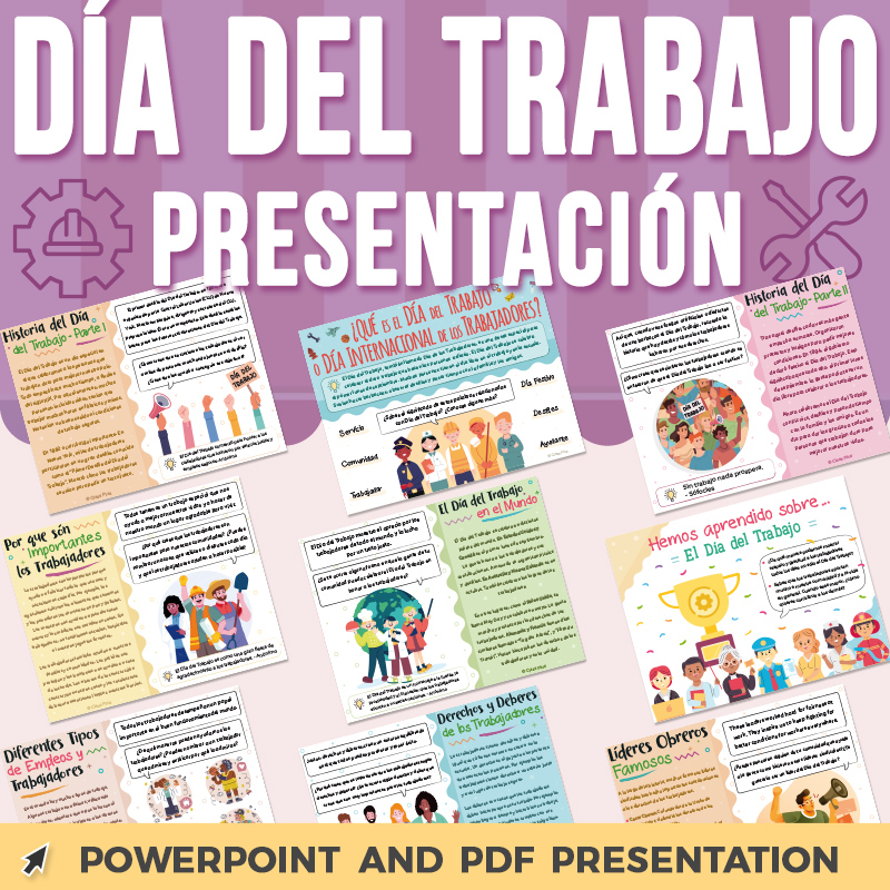 Día del Trabajo, Día de los Trabajadores Presentación PowerPoint, Discussion Q's
