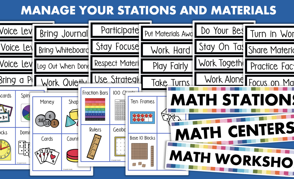 Guided Math Workshop Set Up Pack | Made By Teachers