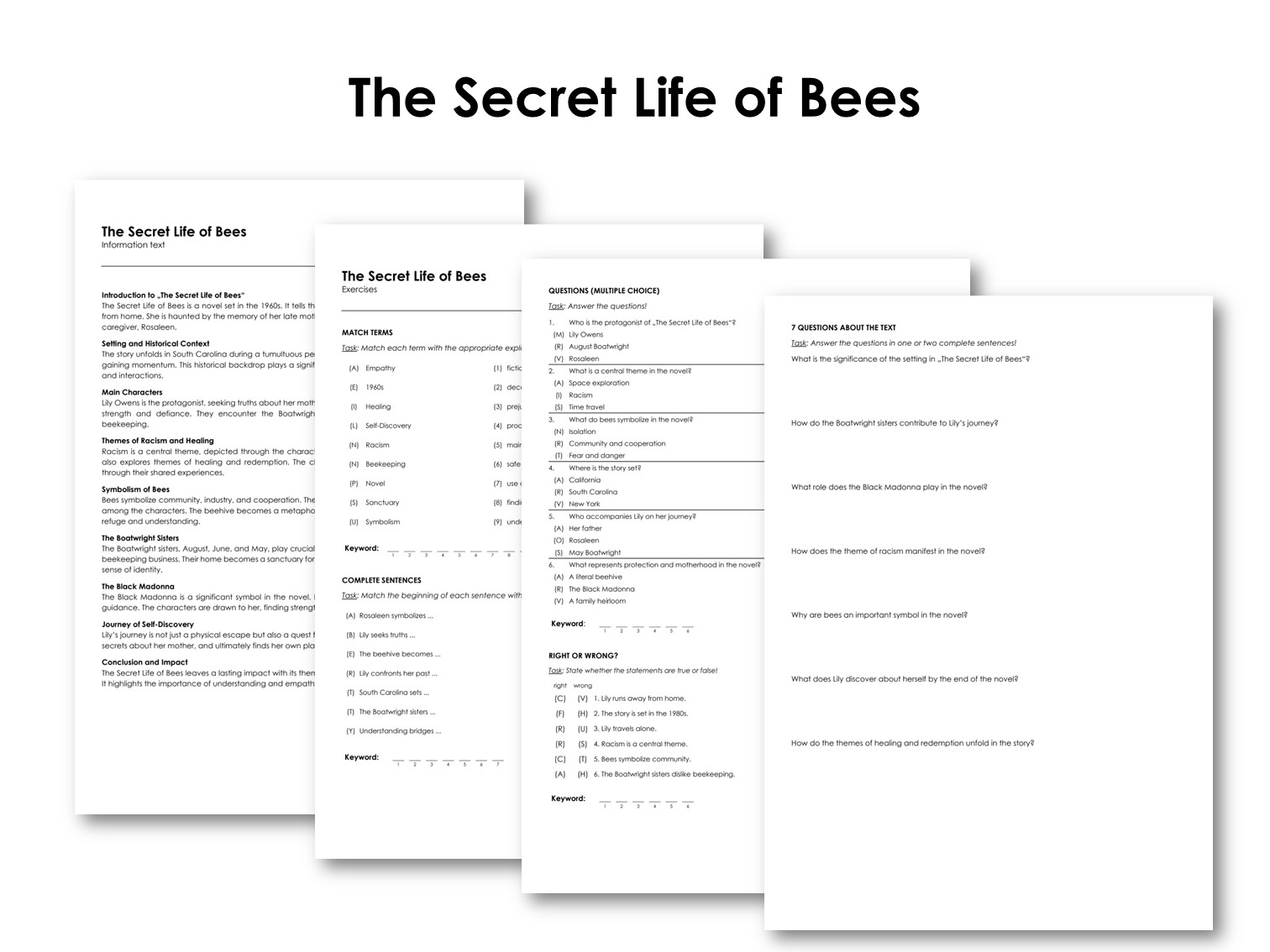 The Movie "The Secret Life of Bees"
