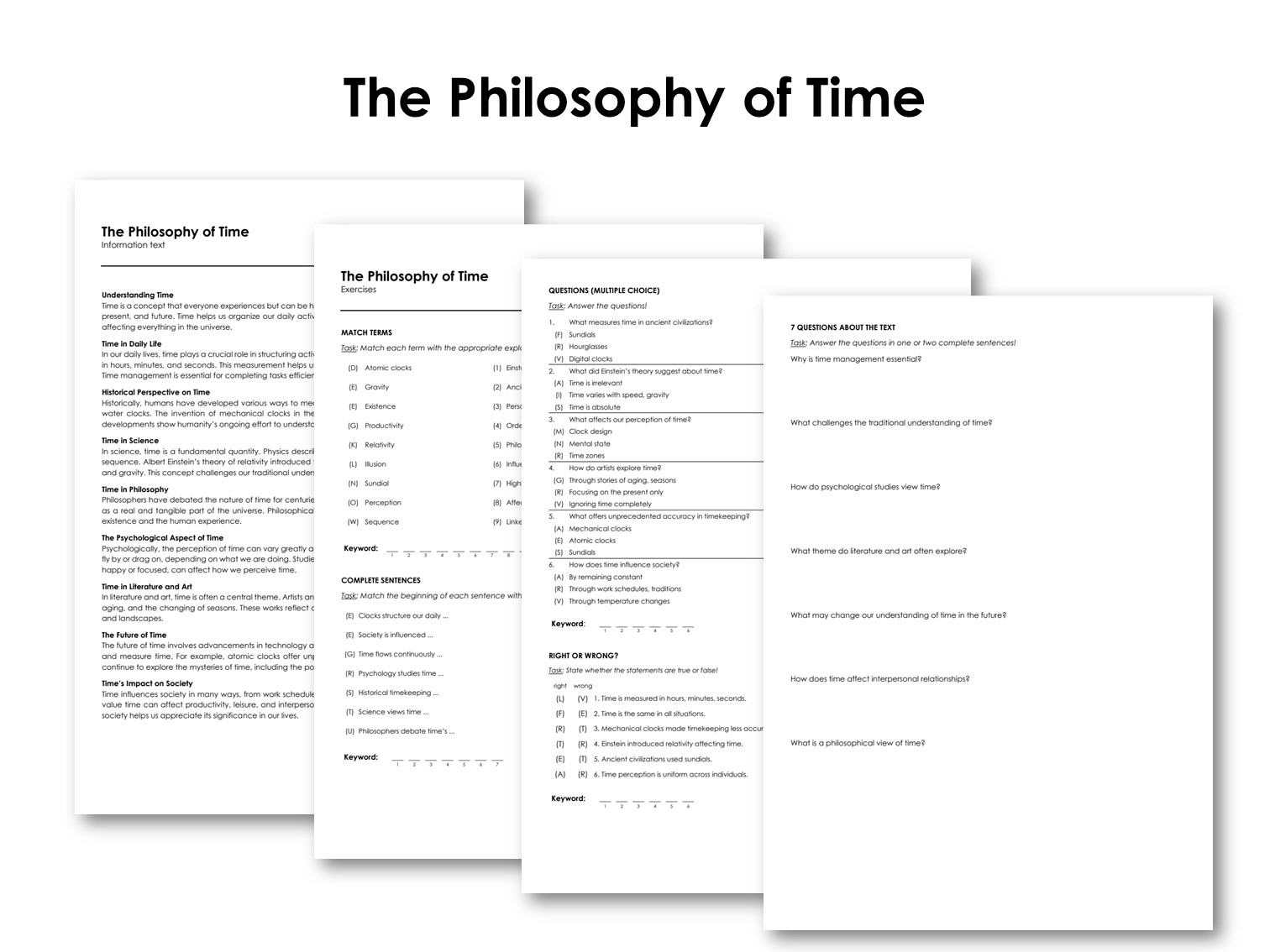 The Philosophy of Time