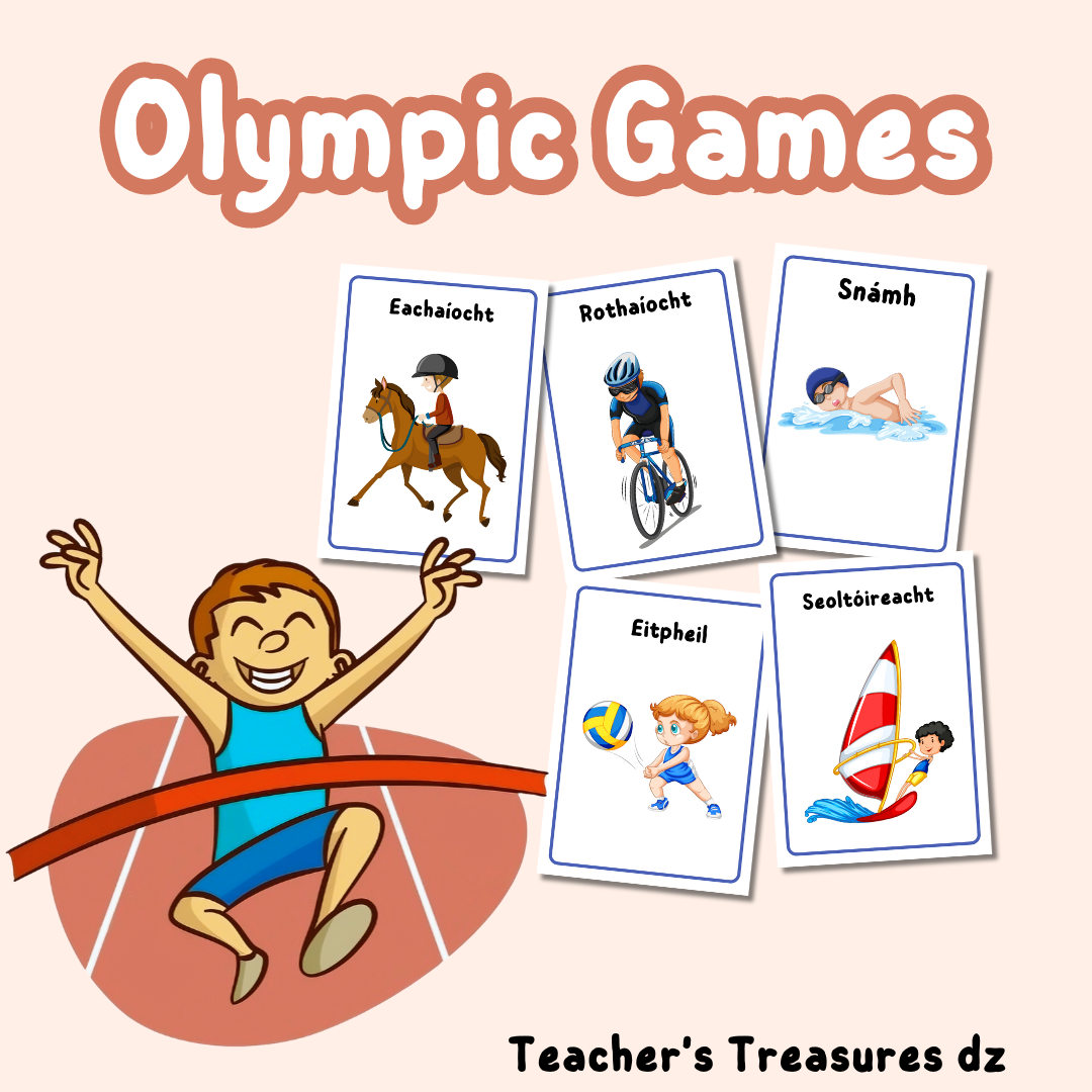 Gaeilge Olympic Games Posters
