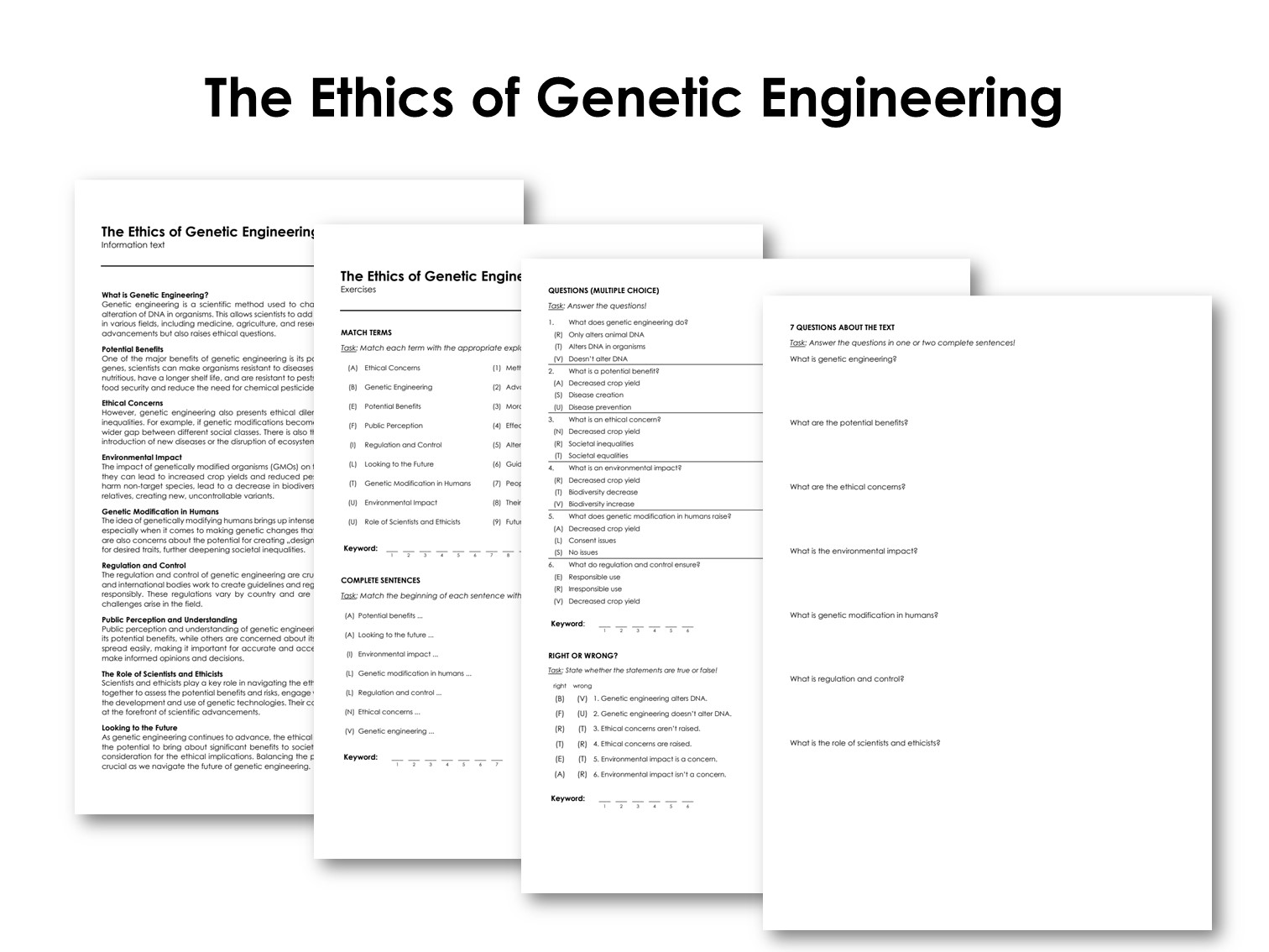 The Ethics of Genetic Engineering