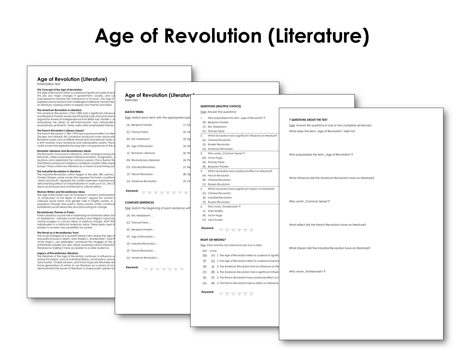 Age of Revolution (Literature)