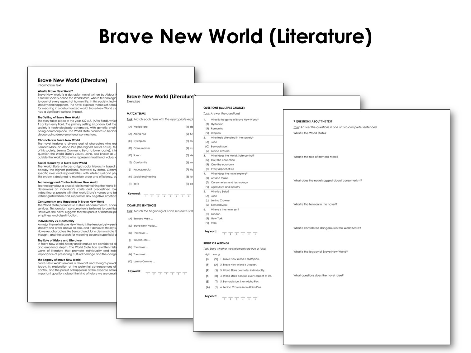 Brave New World (Literature)