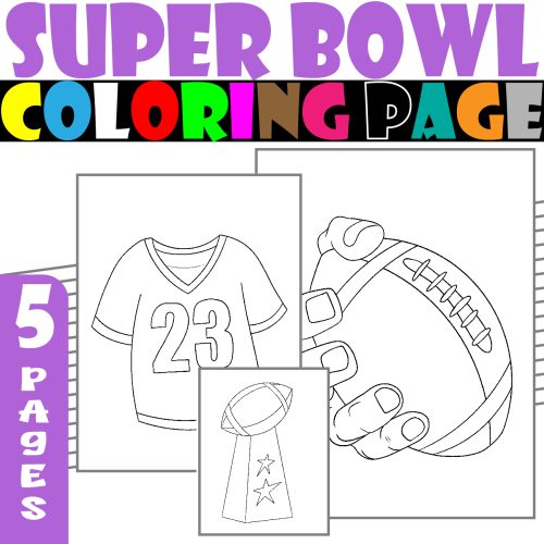 All About Super bowl Bundle , Super bowl Coloring Bundle | Made By Teachers
