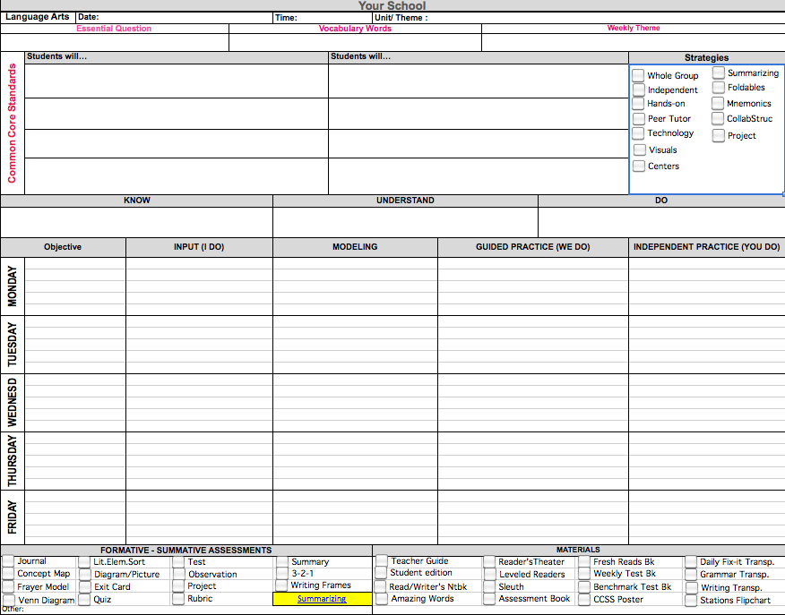 NEW! 2nd GRADE MATH LESSON PLAN FL B.E.S.T. STANDARDS Template: Drop ...