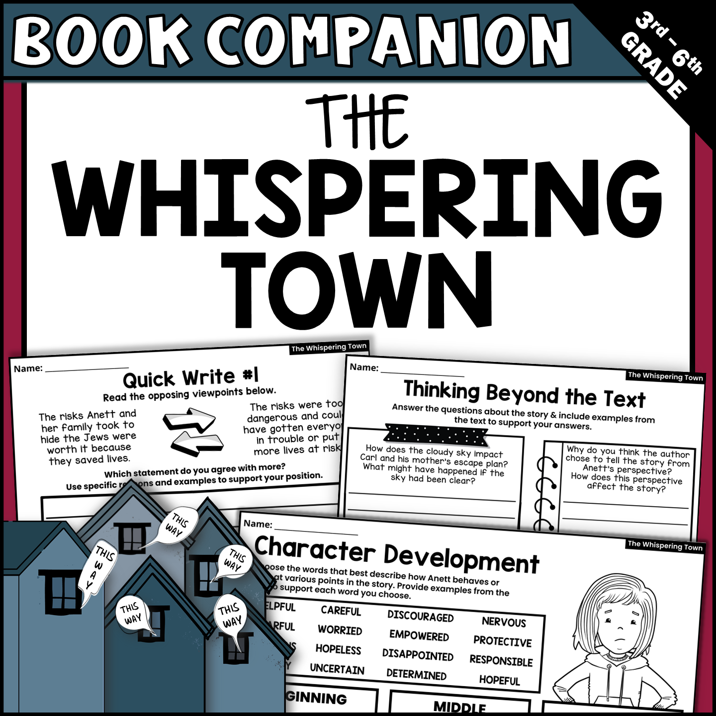 The Whispering Town Interactive Read-Aloud Activities and Book Companion