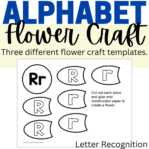 Letter R Flower Craft - A Letter Recognition Craft | Made By Teachers