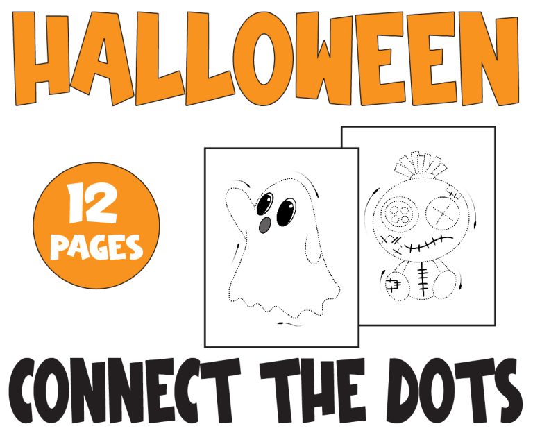 Halloween Connect the dots , Halloween Coloring and Connect The Dots ...