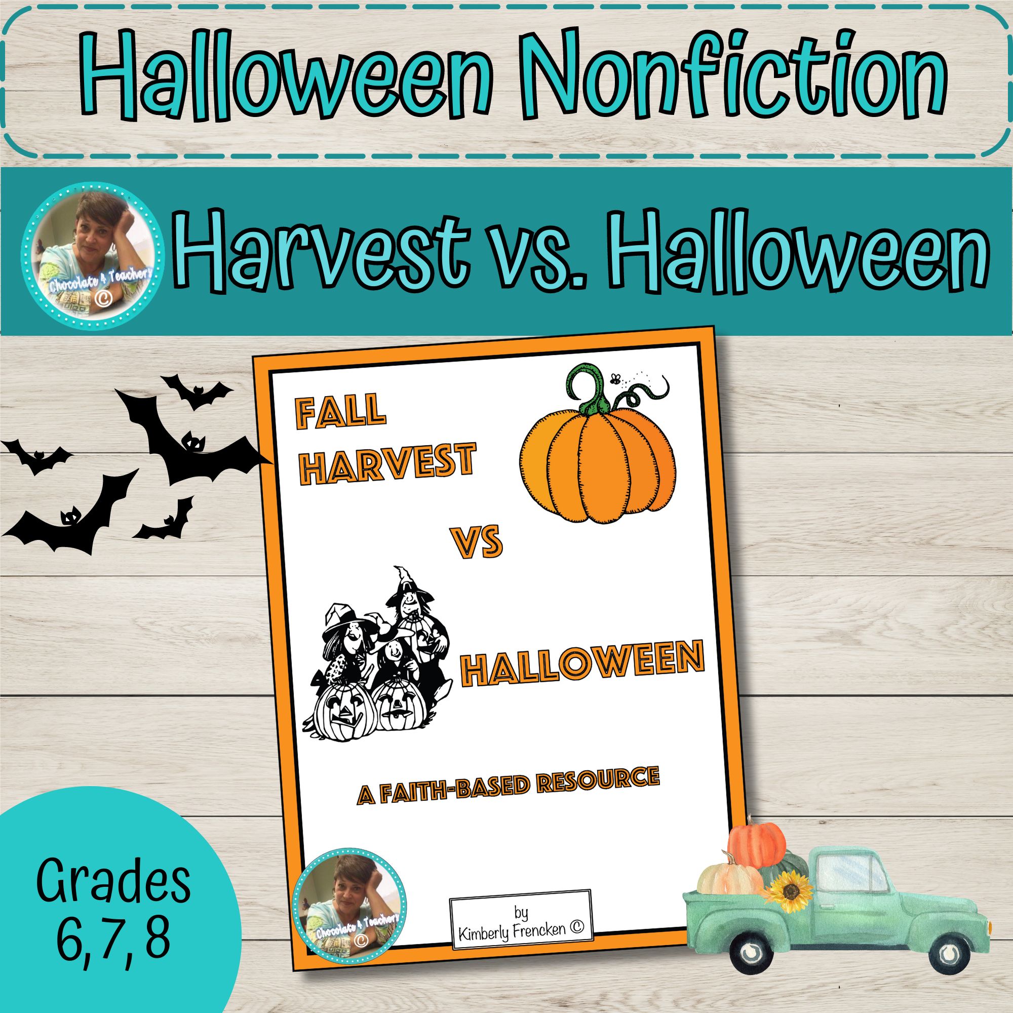 Celebrating Fall Harvest or Halloween: Faith-Based Non-fiction Reading Resource
