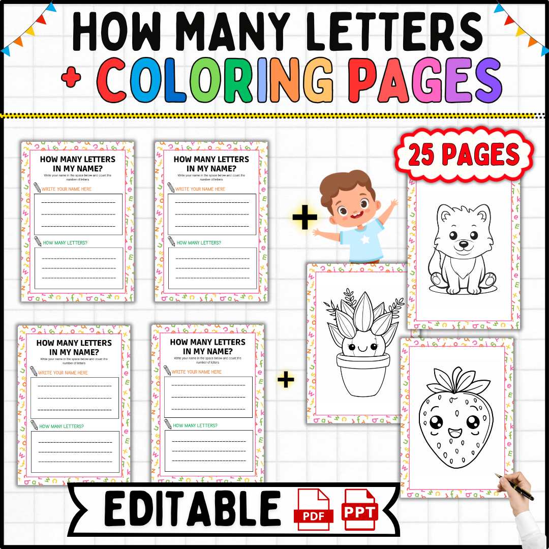 Writing Many Letters How Many Alphabet Letters
