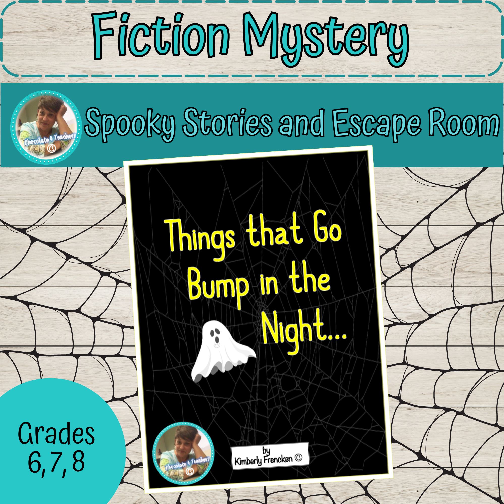 Scary Reading Comprehension Collection including an Escape Room