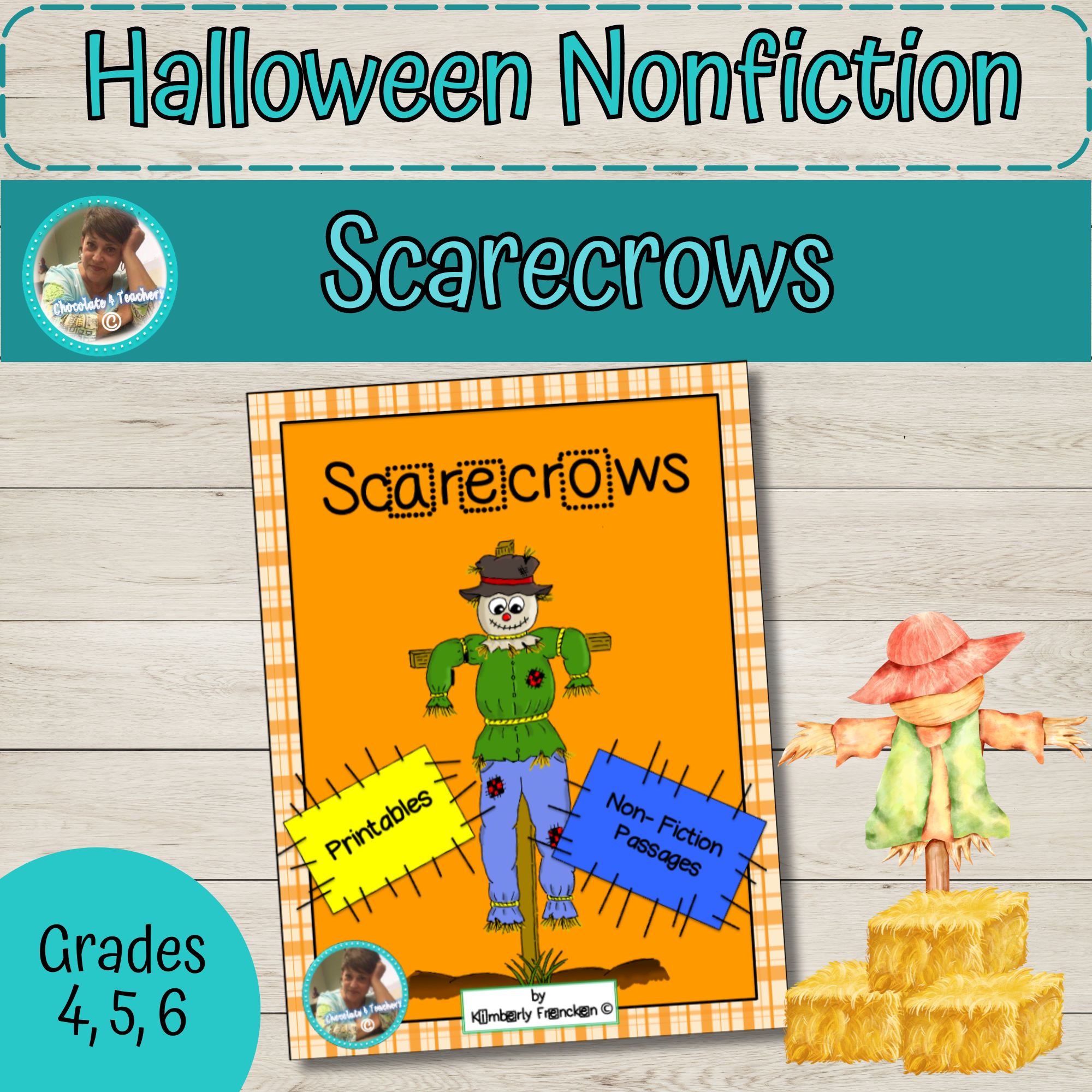 Scarecrows: Nonfiction Reading Comprehension Passages & Printables