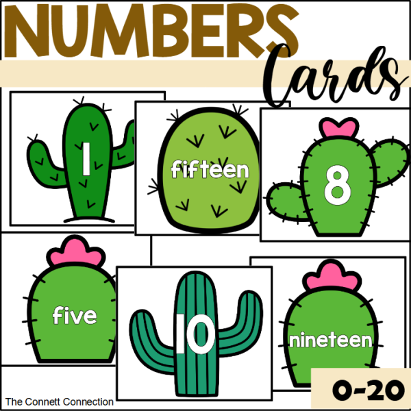 Desert Alphabet and Number Cards and Puzzles - Made By Teachers
