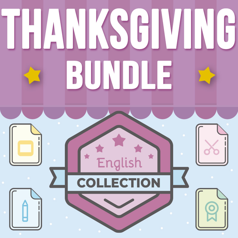 Thanksgiving Collection BUNDLE, PowerPoint Presentation, Letter and Craft