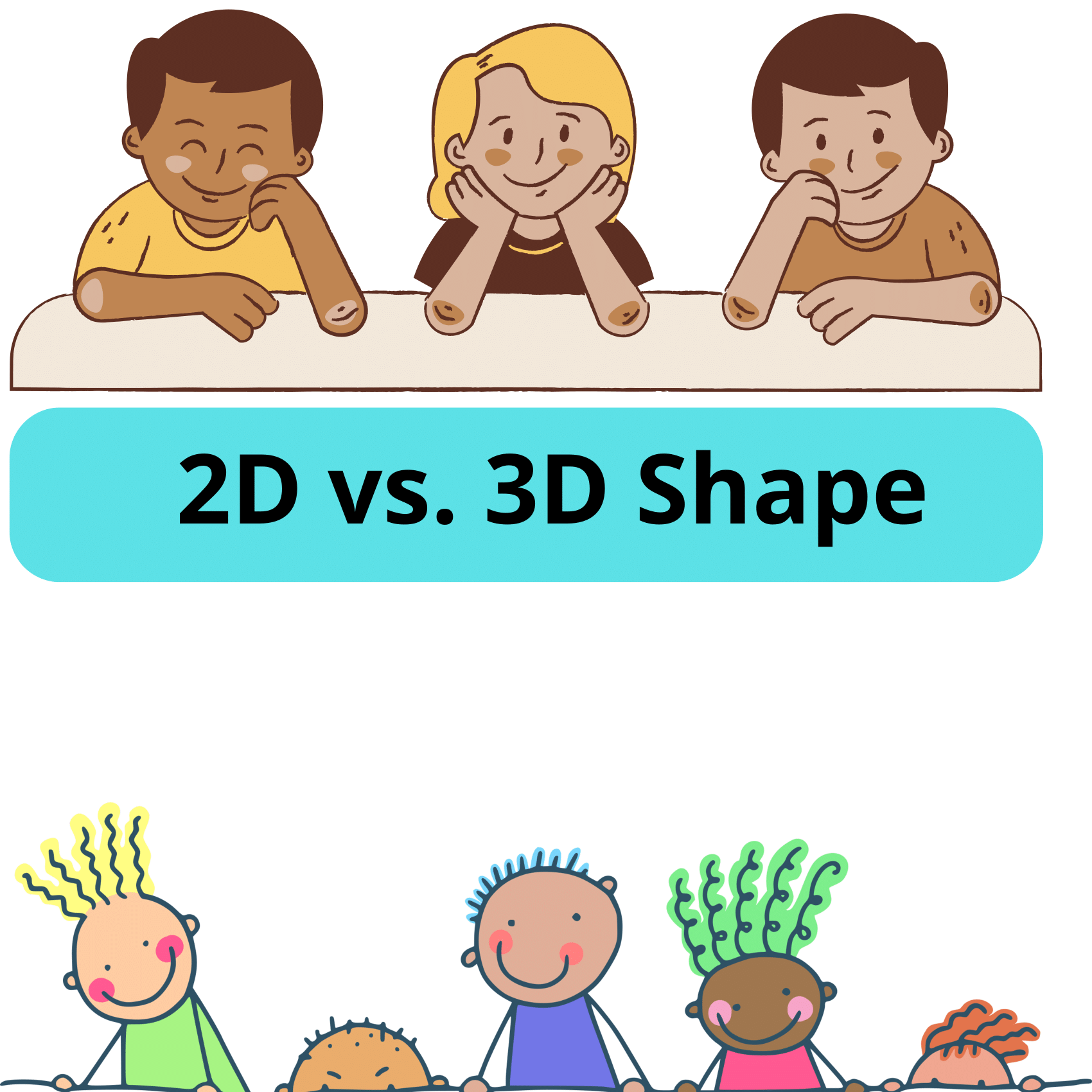 Exploring 2D and 3D Shapes: Hands-On Geometry Worksheets for Young Learners