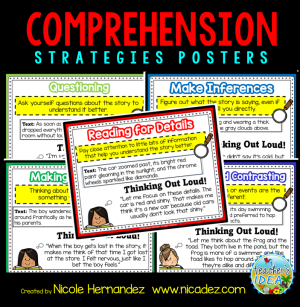 Reading Comprehension Strategies Posters - Made By Teachers