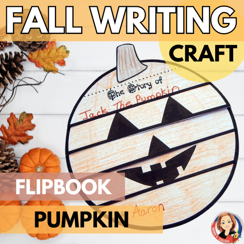 Halloween Craft Pumpkin Writing Activity