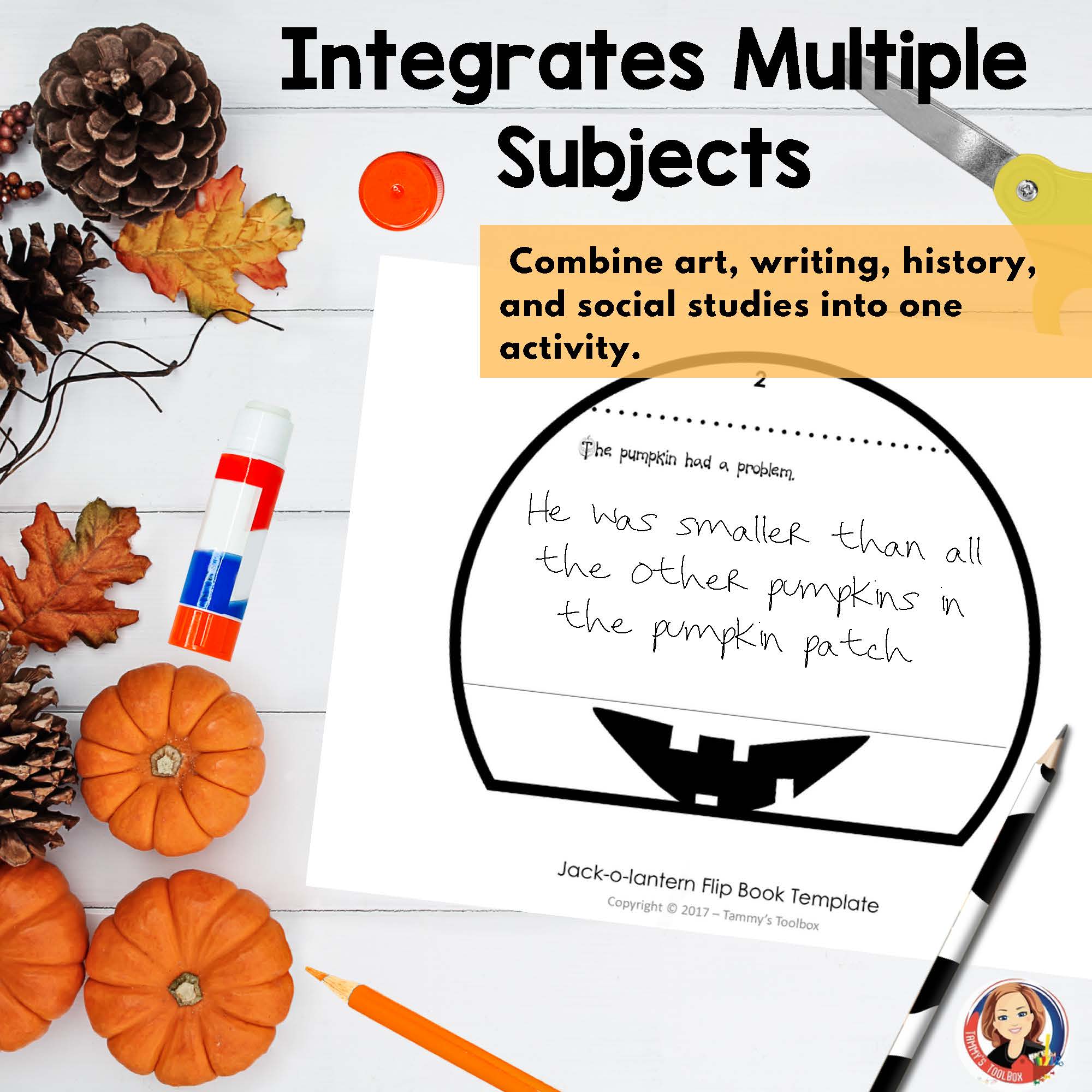 Halloween Craft Pumpkin Writing Activity | Made By Teachers