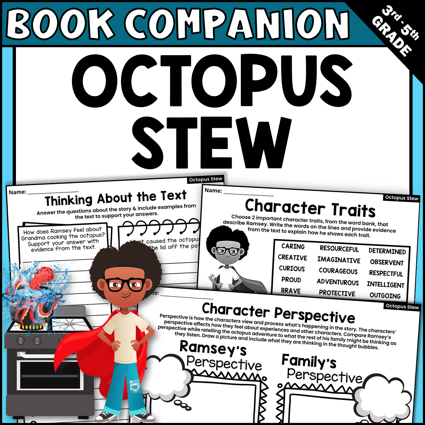 Octopus Stew Picture Book Companion | Activities for Hispanic Heritage Mont