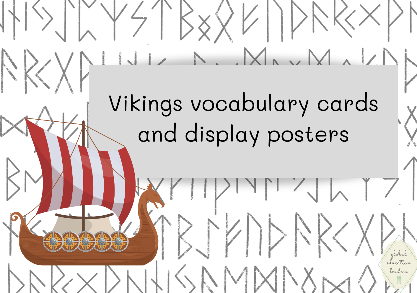 Vikings Unit Vocabulary Cards