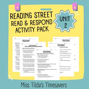 Grade 3 Reading Street Unit 2 Review Assessments Bundle | Made By Teachers
