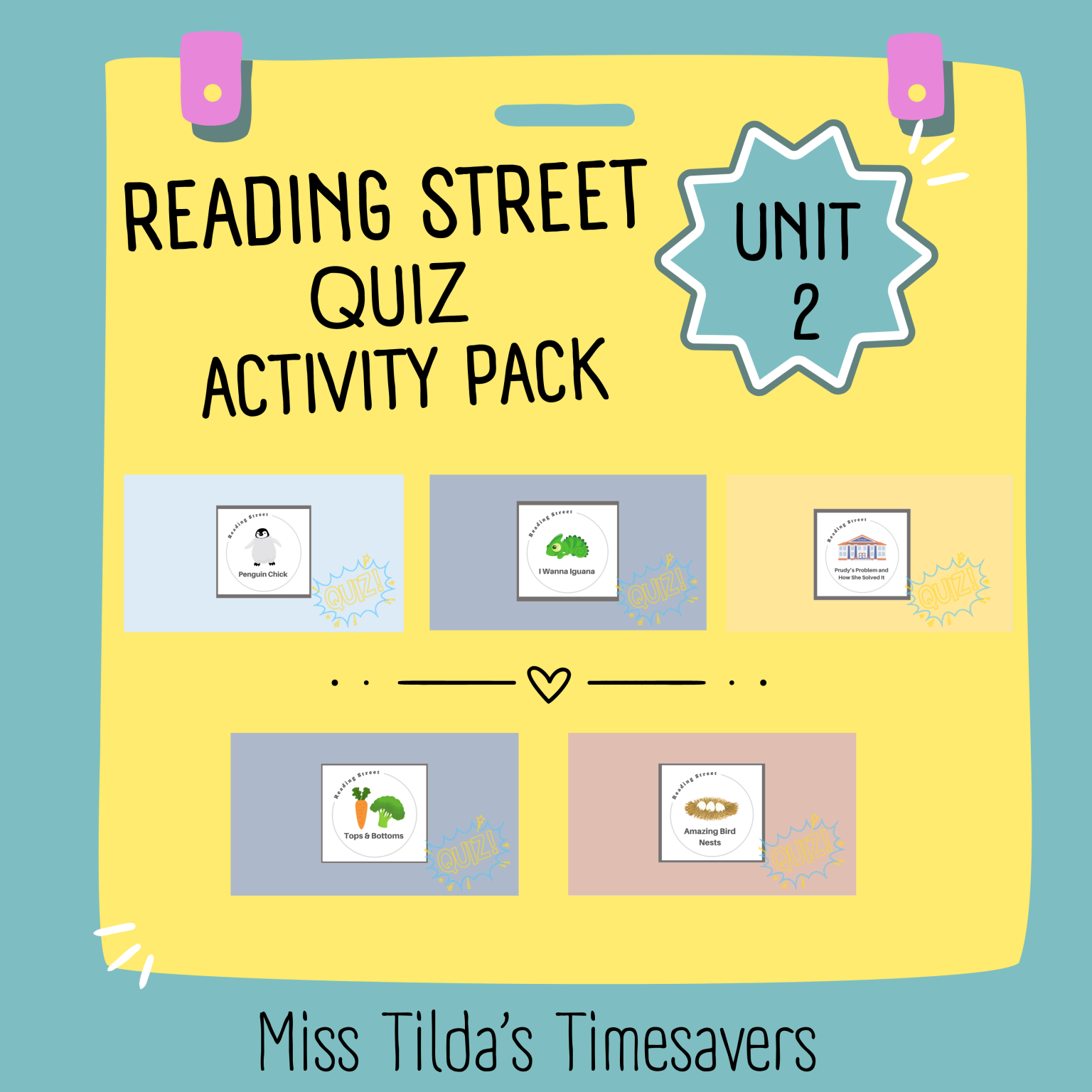 Grade 3 Reading Street Unit 2 PowerPoint Assessment Pack - Made By Teachers