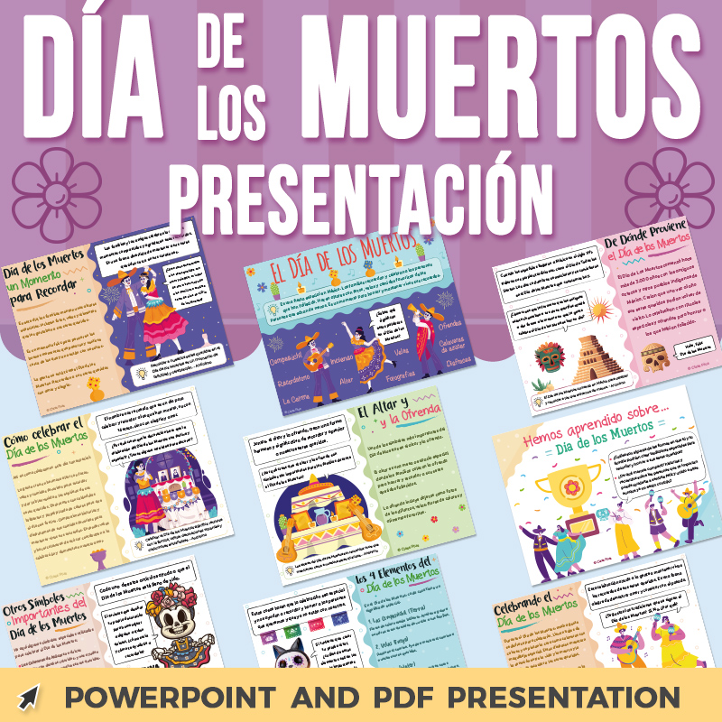 Día de los Muertos Presentación PowerPoint GS y PDF, Discussion Questions