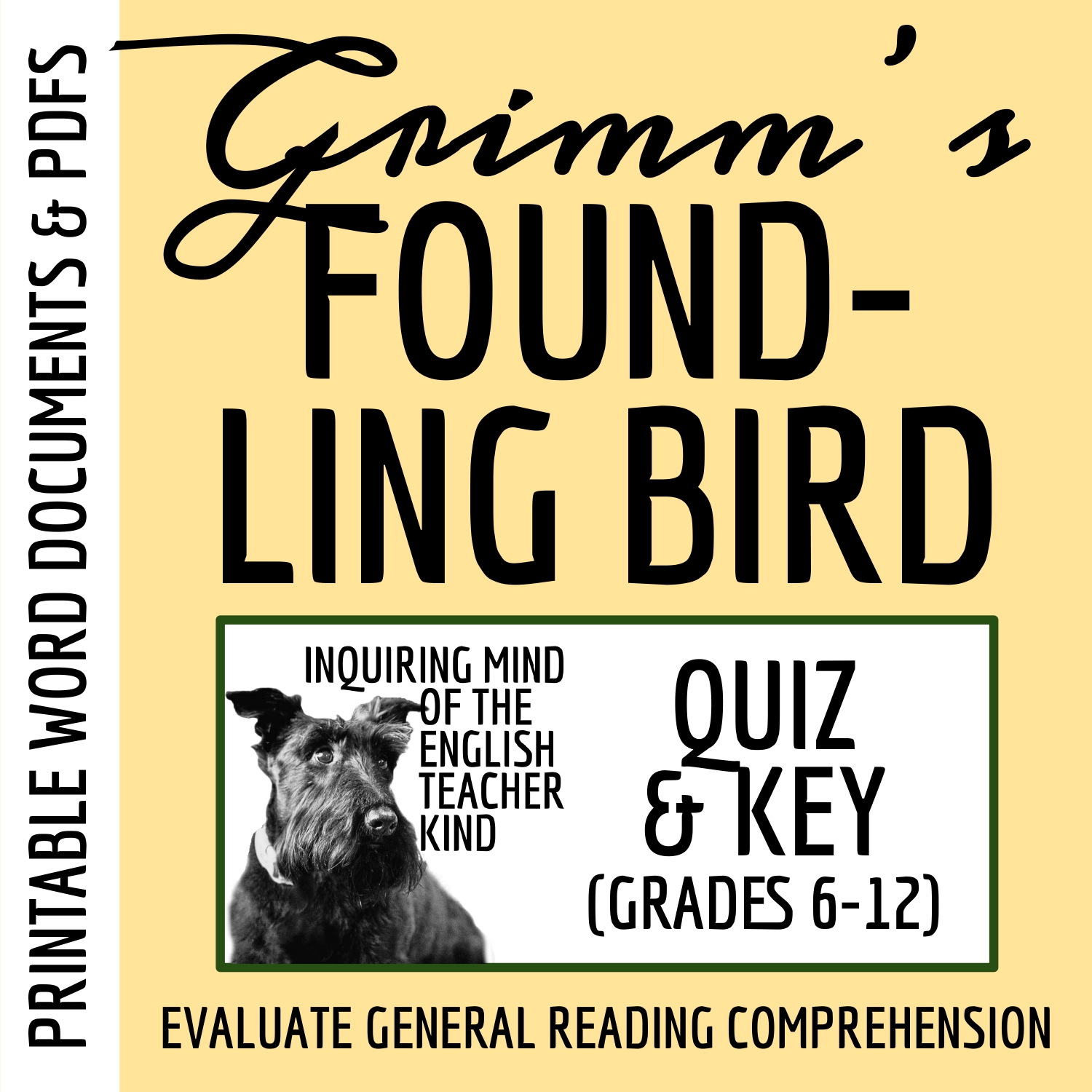 "Foundling Bird" ("Fundevogel") by the Brothers Grimm Quiz and Answer Key
