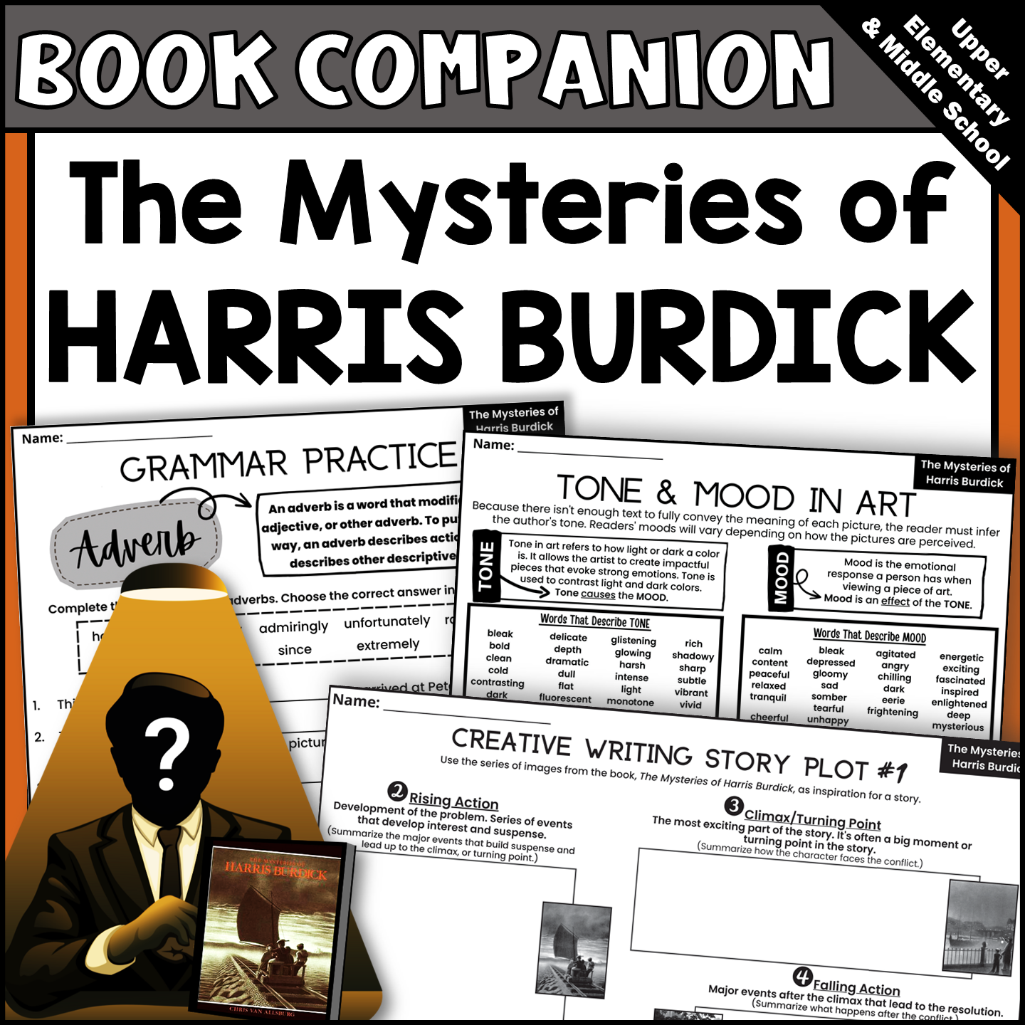 The Mysteries of Harris Burdick Interactive Read - Aloud Activities