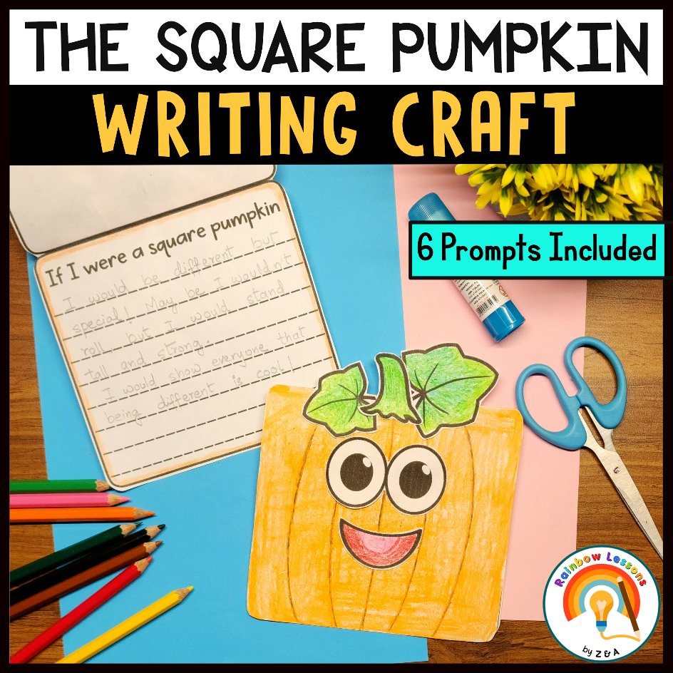 Spookely The Square Pumpkin Writing Craft | Halloween Writing Activities