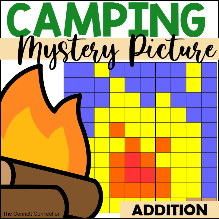 Camping Addition Mystery Picture