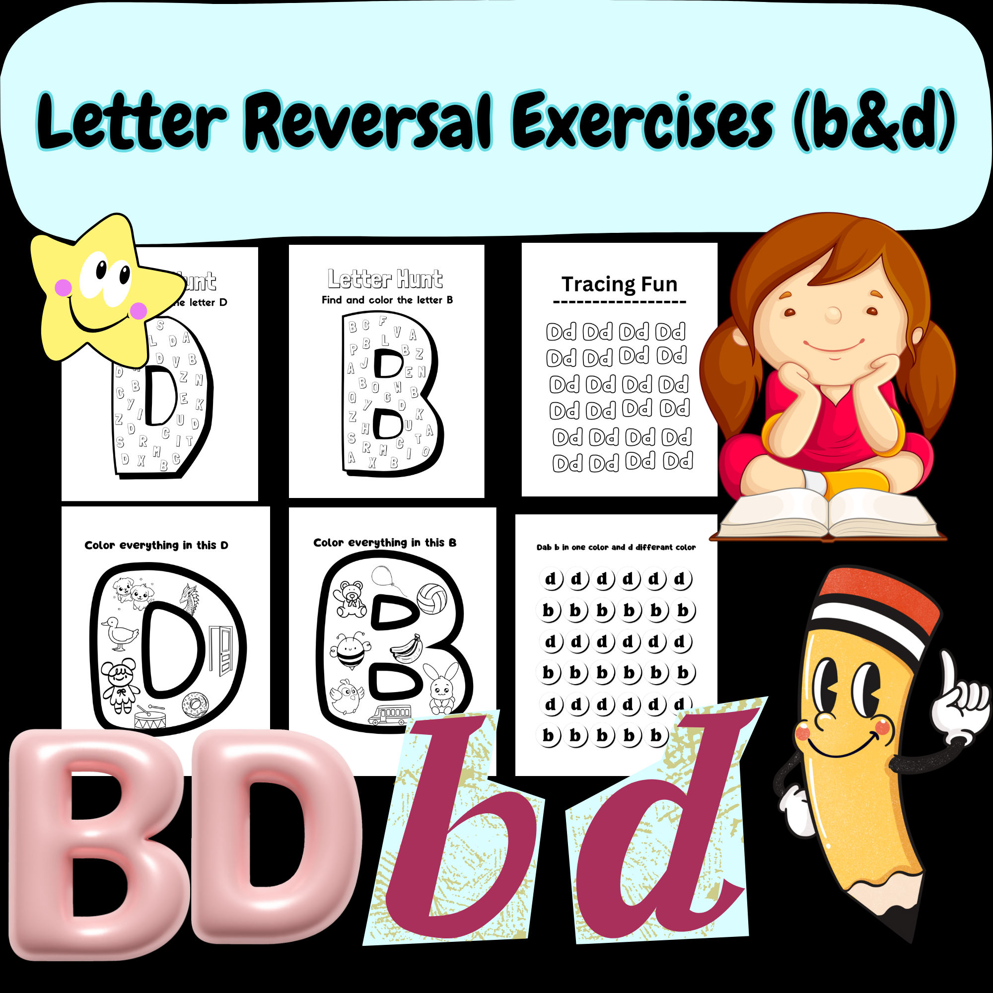Letter Reversal b&D