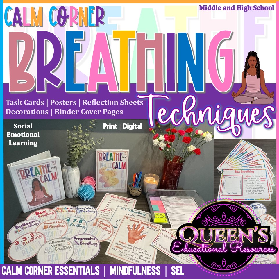 Calm Down Corner | Breathing Techniques | Breathe | Social Emotional Learning