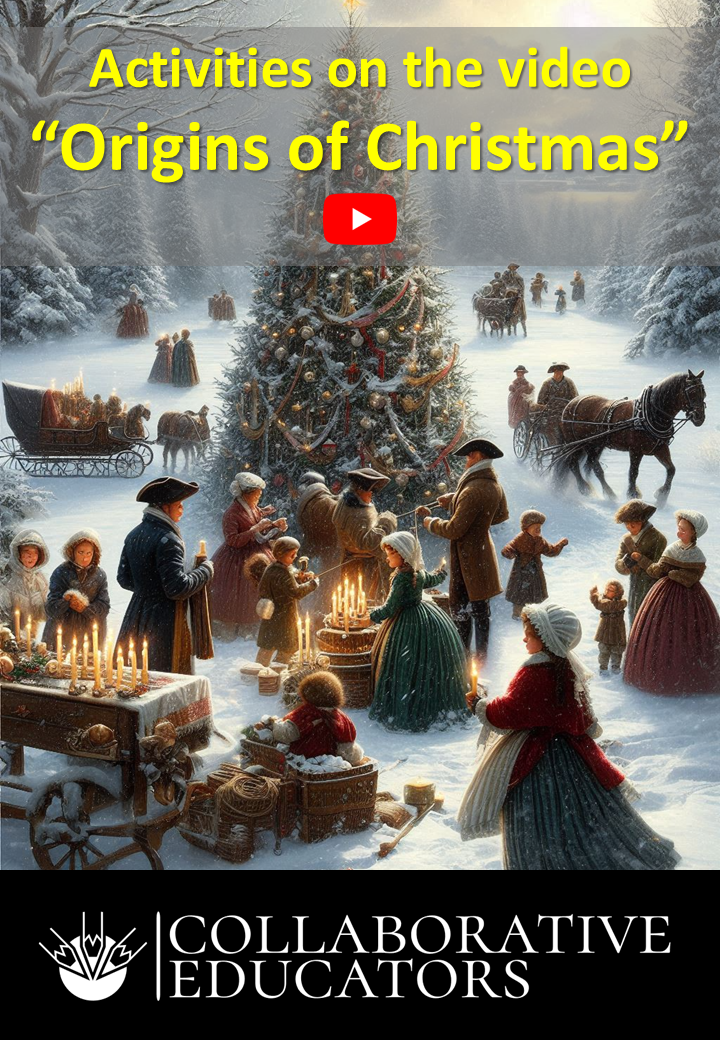 Activities on the video "Origins of Christmas"