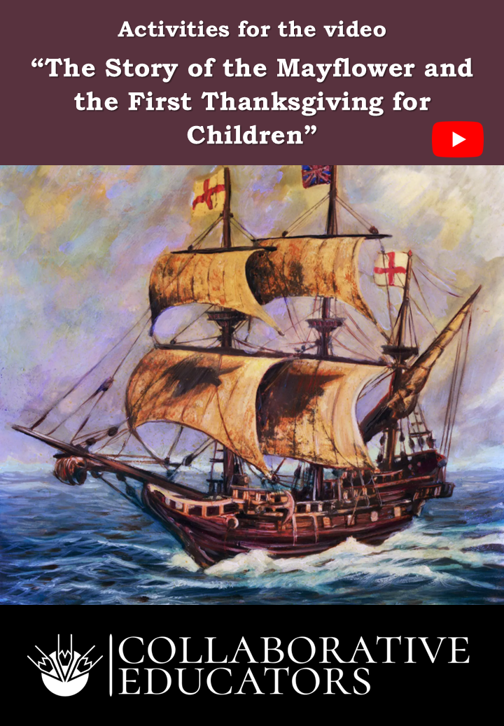 Activities for the video “The Story of the Mayflower" for Elementary Students