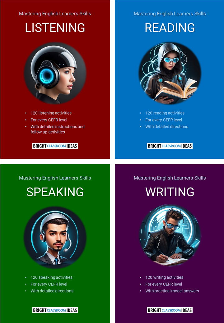 Mastering English Learners Skills (4-Book Bundle)