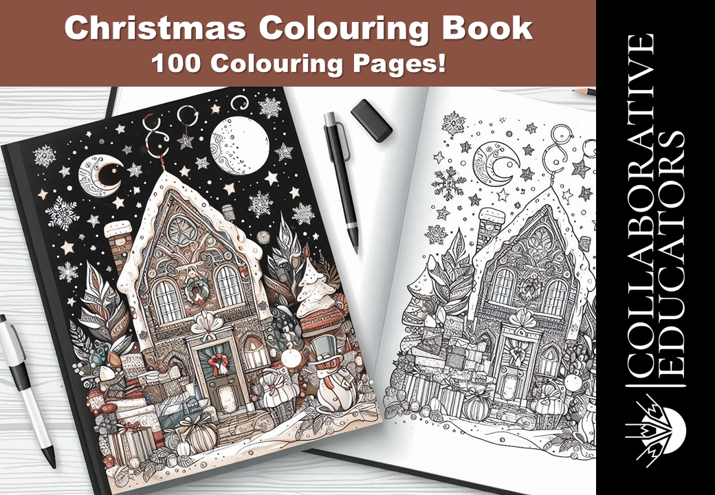 Christmas Colouring Book - 100 Colouring Pages!