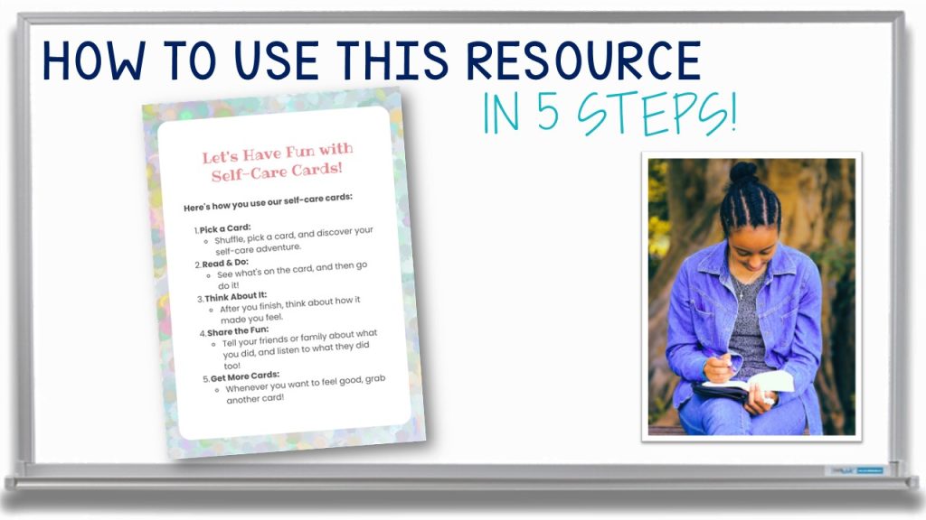 Self Care Activity Cards Social Emotional Learning Wellness Task Cards ...