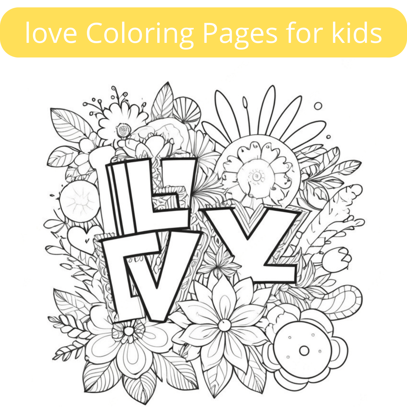 Adorable Love Explorations: Heartwarming Coloring Pages for Kids